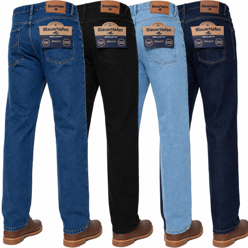 Herren jeans straight fit - jeans,