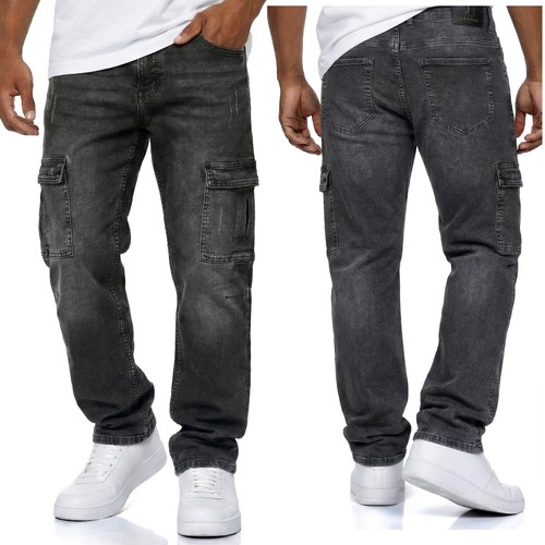 Herren cargo jeans - jeans, regular
