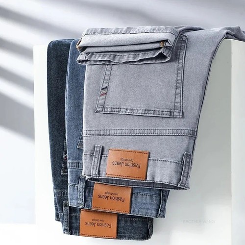 Herren jeans grau stretch - grau,