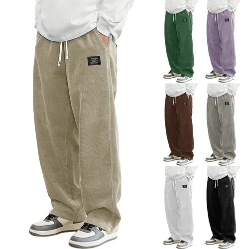 Herren cord sweatpants bequem - cord,