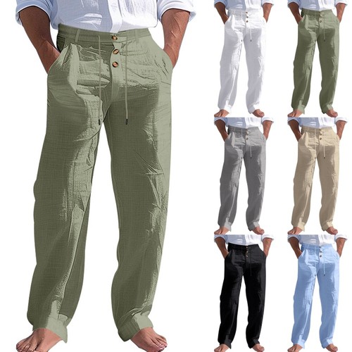 Leinenhose herren lang leichte - herren,