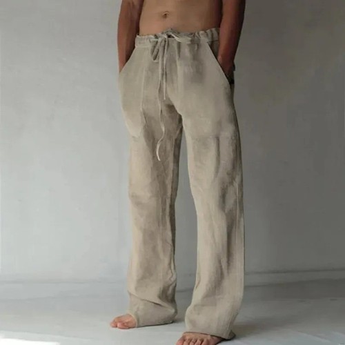 Herren leinenhose stoffhose - leinenhose,