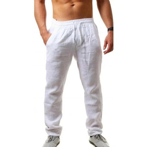 Herren leinenhose stoffhose - herren,