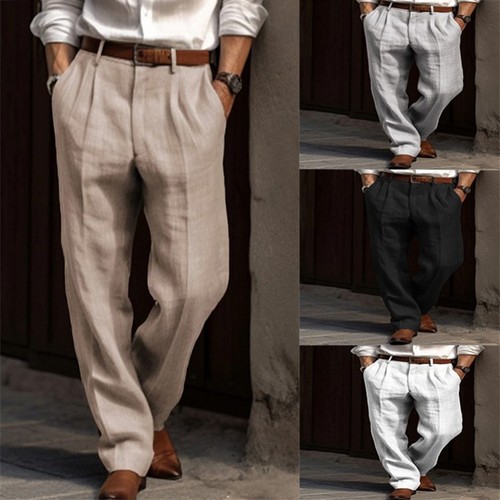 Herren baumwolle leinen - herren,