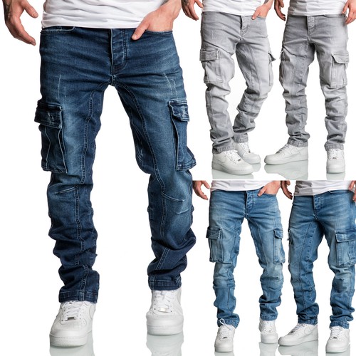 Herren cargo jeans regular - herren,